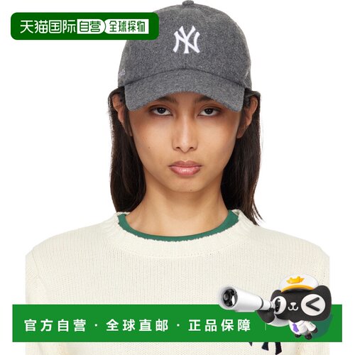 1h可退 香港直邮SPORTY & RICH 女士 灰色 '47 联名 Yankees 系列