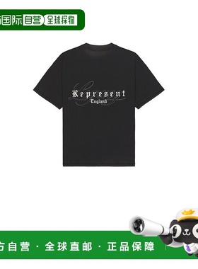1h可退 香港直邮Represent 男士 Legacy Overprint T恤 MLM100178