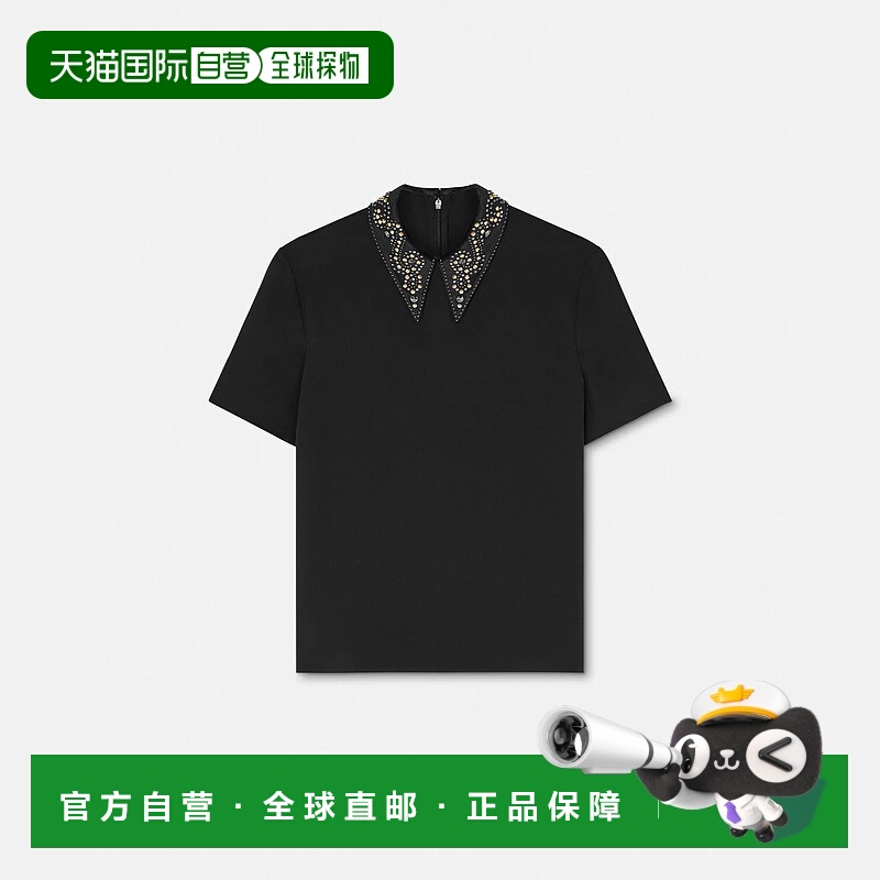 欧洲直邮VERSACE 范思哲 25秋冬 1022120-1A12369_1B000 女士 短T