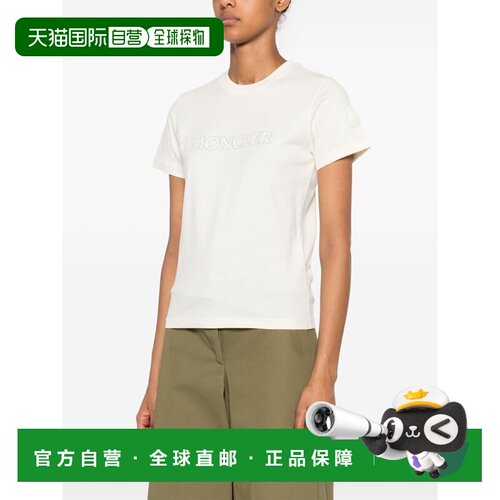 1h可退 香港直邮MONCLER 女士T恤 J20938C0002189AIJ034 SS2025