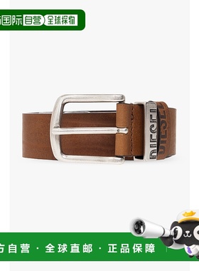 DIESEL 男士腰带 DIESELLOGOBVISIBLEX08506PS142T2253牛皮