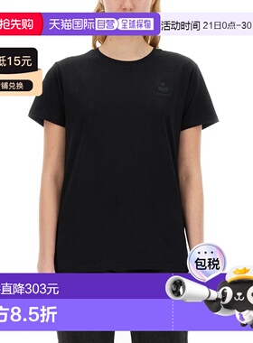 1h可退 香港直邮ISABEL MARANT 女士 ABY T恤 TS0070FAA1N98E01BK