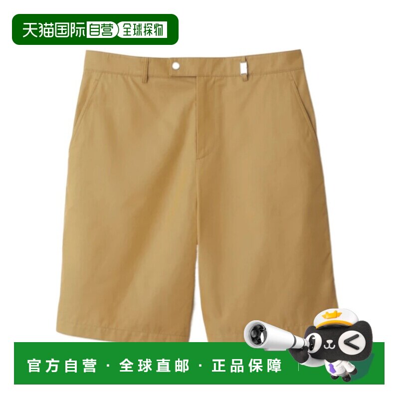 1h可退 香港直邮BURBERRY 男士短裤 80895261 SS2024 花色 侧插袋