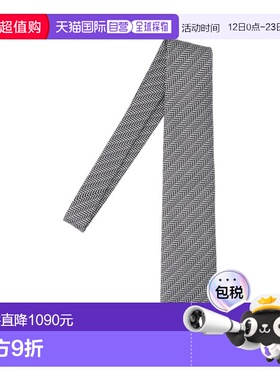 1h可退 香港直邮Tom Ford 汤姆 福特 男士 黑色领带 STE001S0245