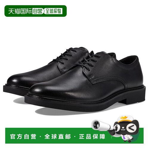 美国直邮ecco 爱步 男士 London 牛津鞋 black黑【付后1h可退】