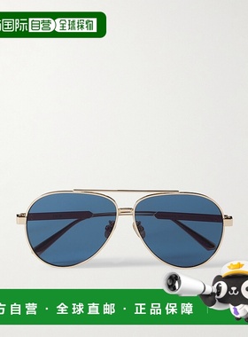 1h可退 香港直邮DIOR 迪奥 女士 Cannage A1U 飞行员镀金太阳眼镜