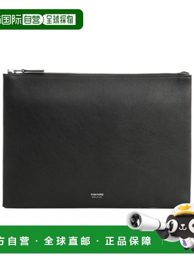 香港直邮Tom Ford 大号徽标手拿包 H0700-LGO066SNAA