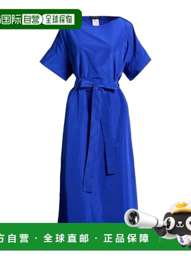 1h可退 香港直邮Weekend Max Mara 女士 中长连衣裙 blue蓝色 舒