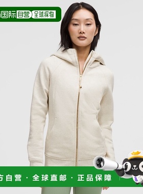 自营1h可退 欧洲直邮LULULEMON露露乐檬 拉链式Scuba连帽衫