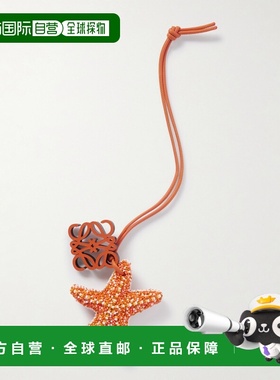 1h可退 香港直邮LOEWE 罗意威 女士 星星字母串饰 C621232XKG包挂