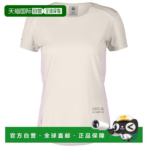 欧洲直邮SCOTT 女士户外T恤 9166370COTTONWHITEBLISSPINK