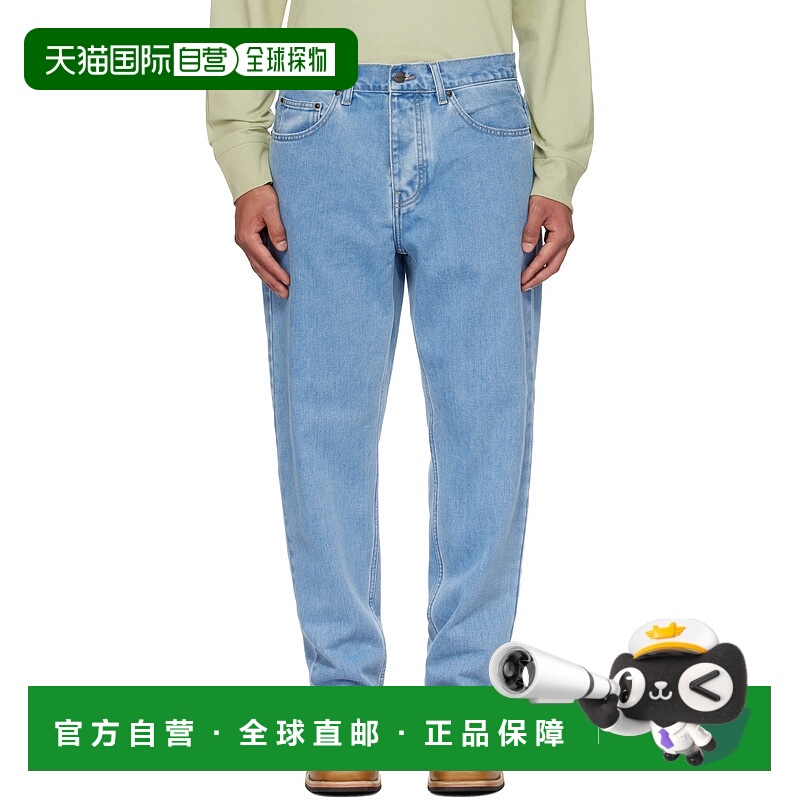 1h可退 香港直邮CARHARTT WIP 男士 蓝色 Newel 牛仔裤 I029208