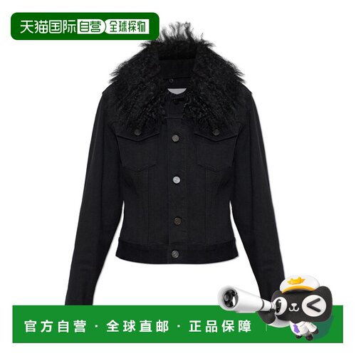 Alaia 毛领外套 AA9V1353D003D 【付1h可退】皮【付后1h可退】