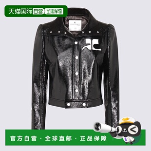 1h可退 欧洲直邮courreges 女士 羽绒服皮衣