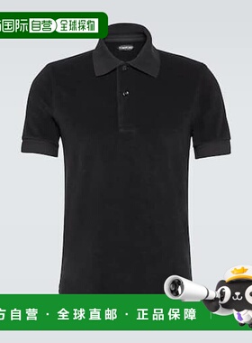 1h可退 香港直邮Tom Ford 汤姆 福特 男士 棉混纺Polo衫 000998