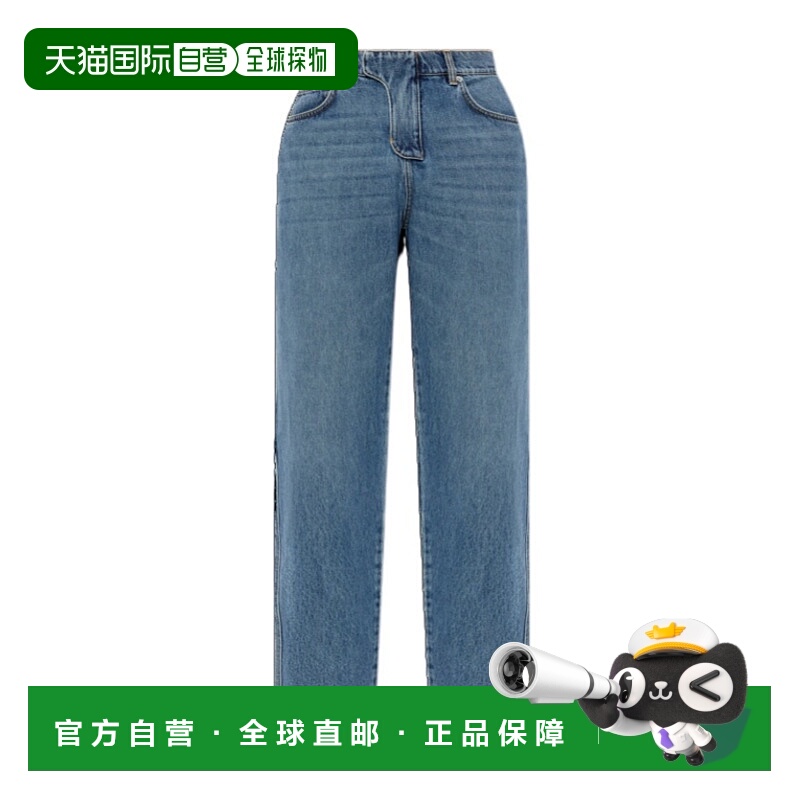 香港直邮Balmain 腰带环牛仔裤 FH0ML137DG02