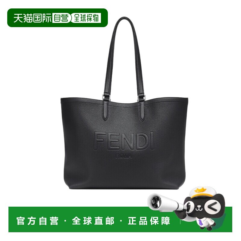 香港直邮Fendi Roma徽标图案手提包 7VA610ARD9托特包单肩包