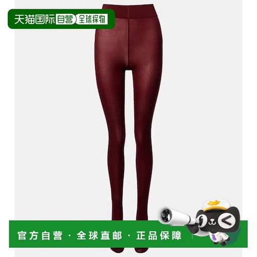 1h可退 香港直邮Wolford 女士 天鹅绒精装连裤袜 red红色 舒适时