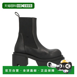 欧文斯 瑞克 女士 脚踝靴 舒适时 香港直邮rick black黑色 owens