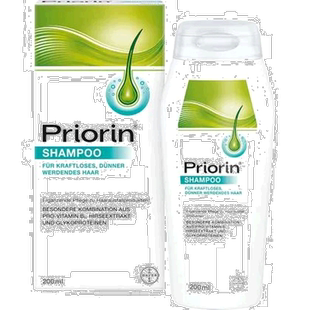 欧洲直邮德国Priorin拜耳养发洗发水去屑控油清洁效期27年2月正品