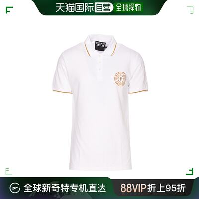 香港直邮Versace Jeans 范思哲 男士 休闲短袖Polo衫 74GAGT06CJ0