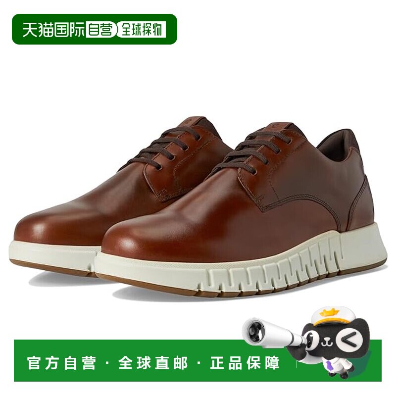 1h可退 香港直邮ecco 爱步 男士 Gruuv Studio 扁平头运动鞋男鞋