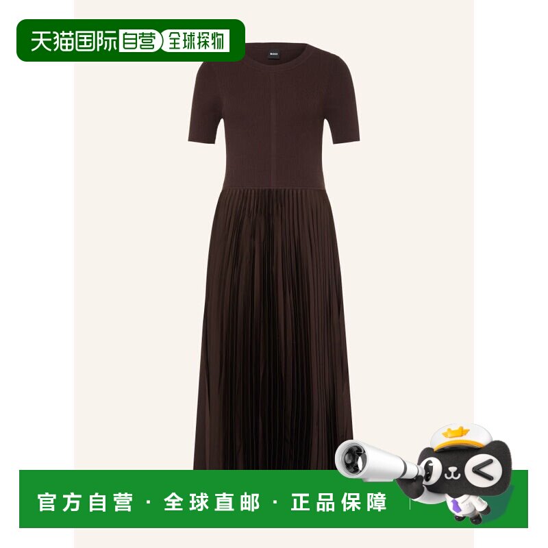 欧洲直邮BOSS 女士连衣裙 100162450315000 CO 深【付后1h可退】