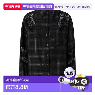 1h可退 香港直邮Pinko 品高 女士 REINA 衬衫 106109A30DIK1MULTI