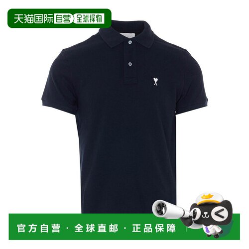 香港直邮Ami Paris 男士T恤 HPL411760760045BLACK SS2026