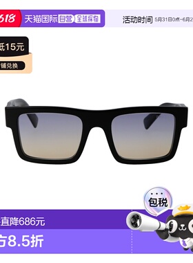 1h可退 香港直邮Prada 普拉达 男士 黑色醋纤太阳眼镜 0PR19WS1AB