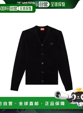 1h可退 香港直邮Diesel 迪赛 男士 V领针织开衫 A130040GEAY