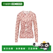 香港直邮Isabel 女士 Marant 1h可退 伊莎贝尔 玛兰 棕色上衣 25A
