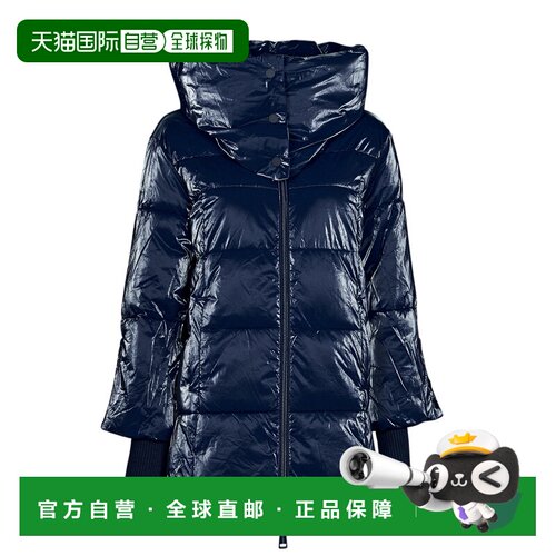 欧洲直邮Guess 女衣服 羽绒服/棉服 海蓝色 冬天 MATHILDE JACKET