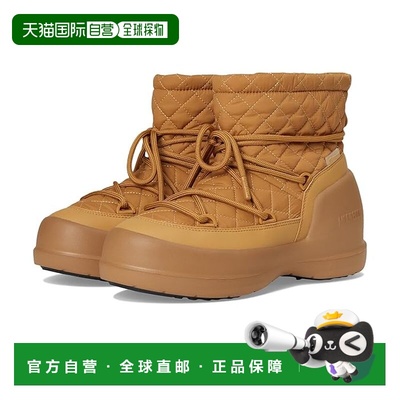 1h可退 香港直邮moon boot 月亮靴 女士 Mezzaluna Mid Wp 绗缝雪