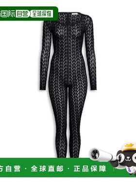 1h可退 香港直邮Alaia 弹力蕾丝连体衣 AA9U0048K172C