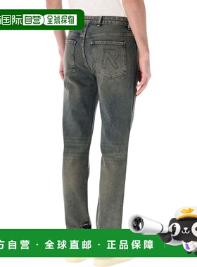 香港直邮Represent 男士 R2 直筒牛仔裤 MLM10033507