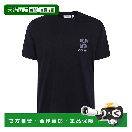 香港直邮OFF-WHITE 男士T恤 44MAA16MF26J00A001BLACK AW2026