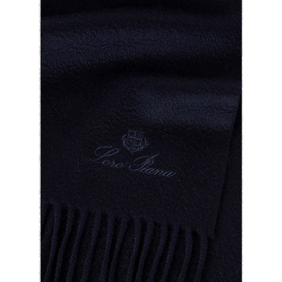 1h可退 香港直邮Loro Piana 羊绒流苏围巾 FAO3774时尚休闲 高级