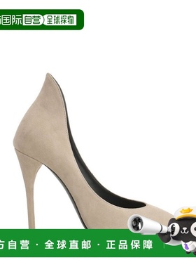 1h可退 香港直邮alaia 女士 低胸高跟鞋 AA3E088C0C05 grey灰色