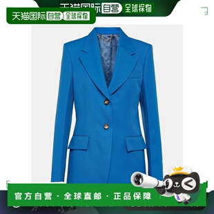 香港直邮VICTORIA BECKHAM 维多利亚 贝克汉姆 女士 单排扣西装外