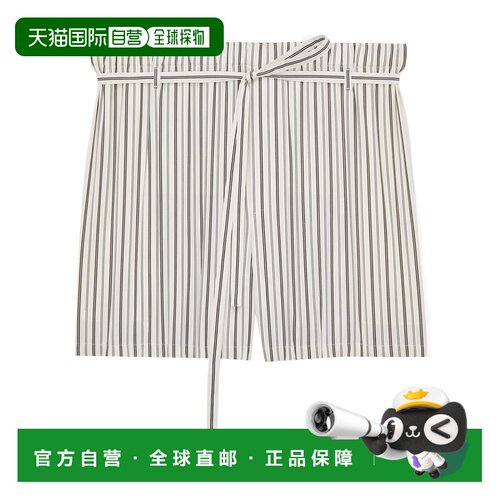 1h可退 Saint Laurent 条纹短裤 A007KCY2O14休闲裤