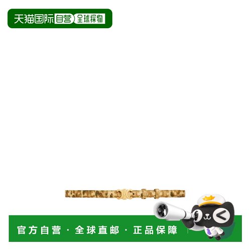 1h可退 香港直邮CELINE 女士腰带 45AX62AM719LE SS2024 花色 小