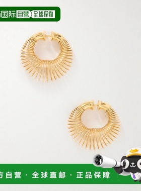 香港直邮Alaia 女士 镀金耳环 AAJE1026LA033 metal金属色 舒适时