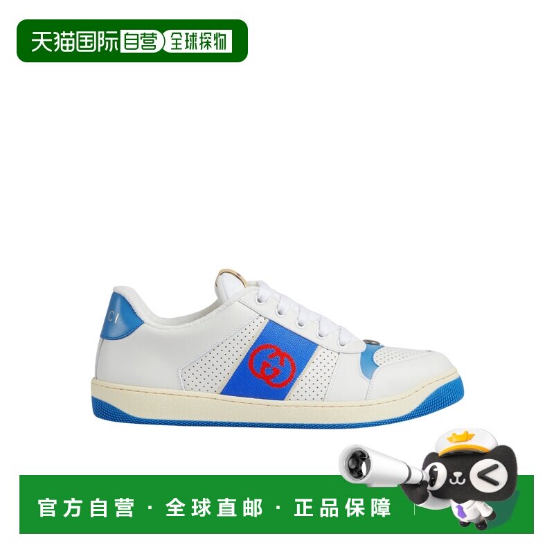 自营1h可退 Gucci 系带低帮板鞋 765054AACV8运动鞋男鞋图片