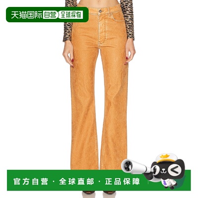 香港直邮Rabanne 女士 直筒牛仔裤 25PCPA328CO0507喇叭裤