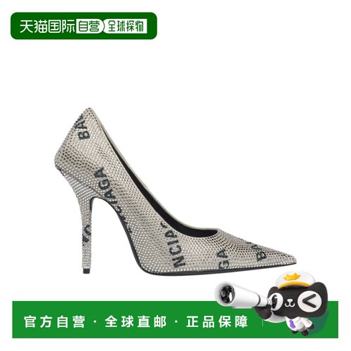 【99新未使用】香港直邮Balenciaga 徽标高跟鞋 719769WBC52