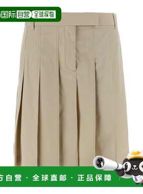 1h可退 香港直邮Thom Browne 褶皱半身裙 FGCA40UF1063