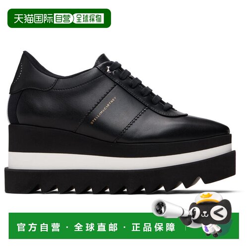 香港直邮Stella Mccartney 斯特拉 麦卡特尼 女士 黑色 Sneak-Ely
