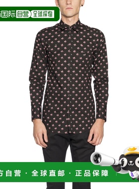 1h可退 香港直邮Dsquared2 二次方 男士 花纹西部风格衬衫 KDM010