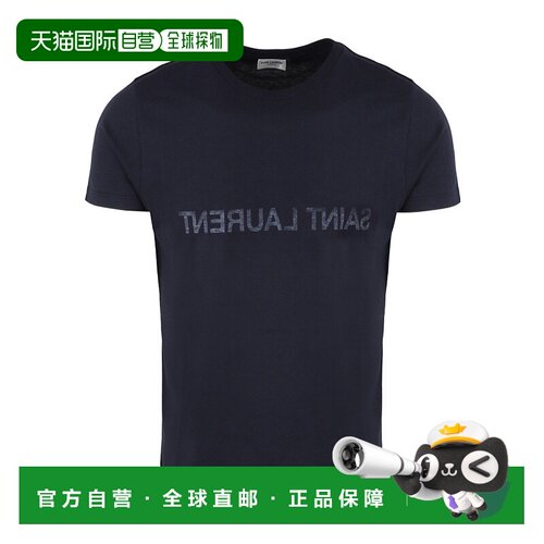 香港直邮Saint Laurent 短袖圆领T恤 663278Y37AW
